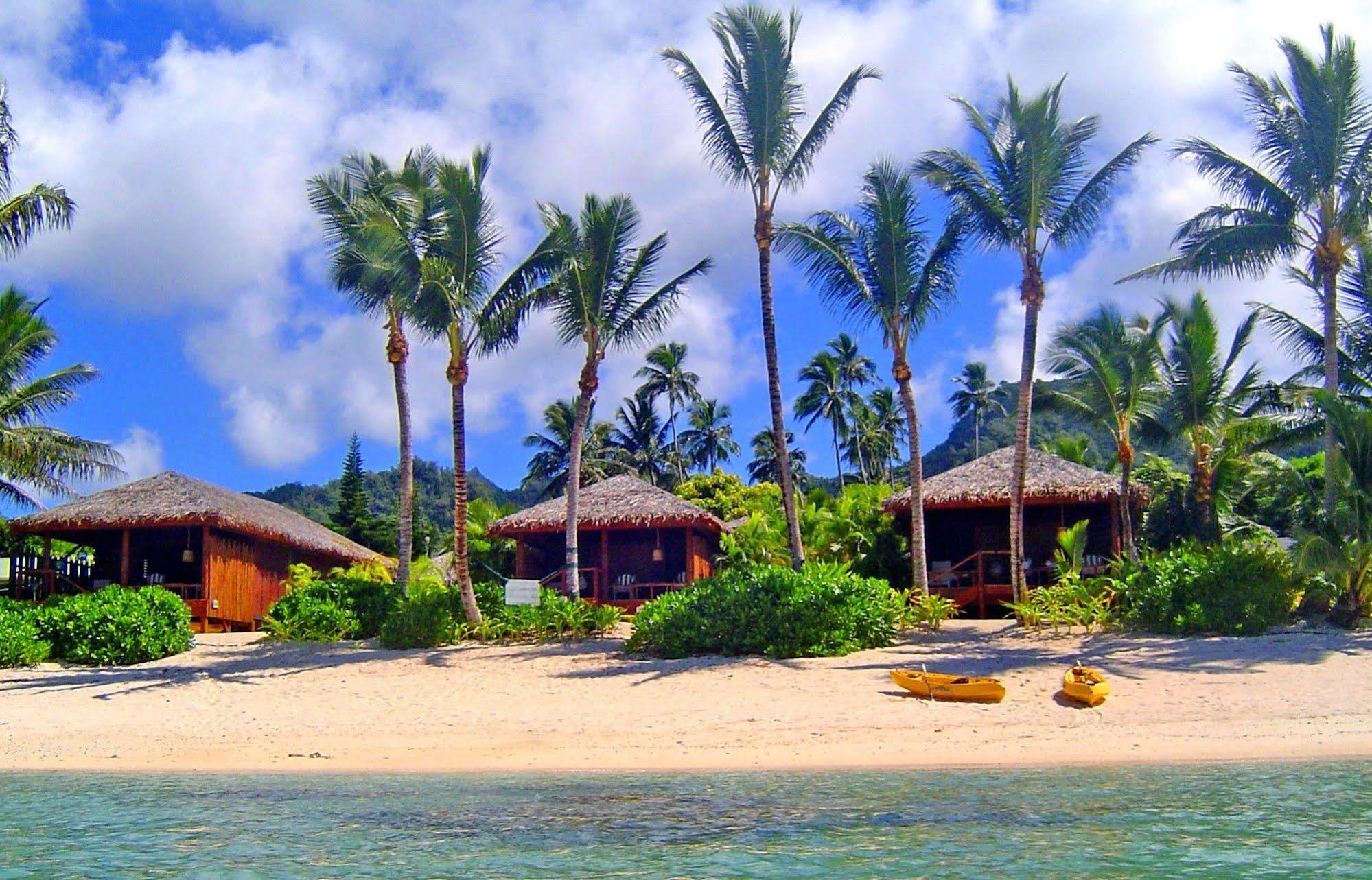 Rarotonga Beach Bungalows Dış mekan fotoğraf