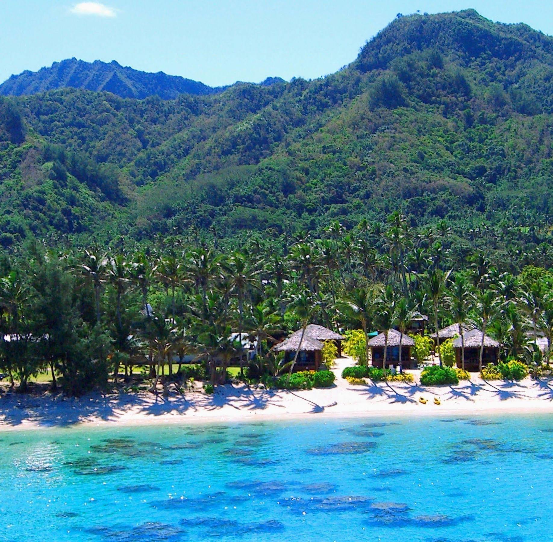 Rarotonga Beach Bungalows Dış mekan fotoğraf