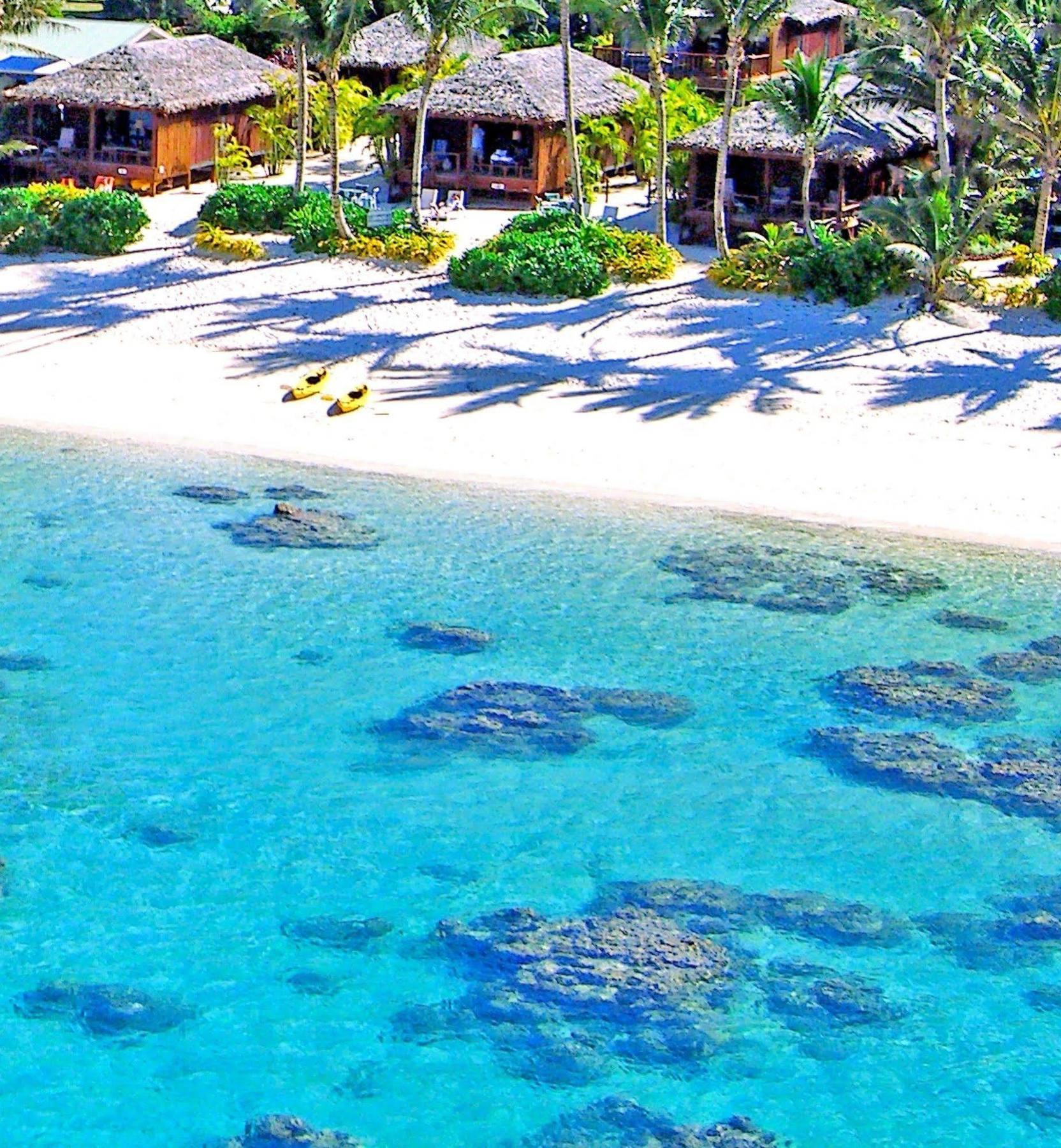 Rarotonga Beach Bungalows Dış mekan fotoğraf