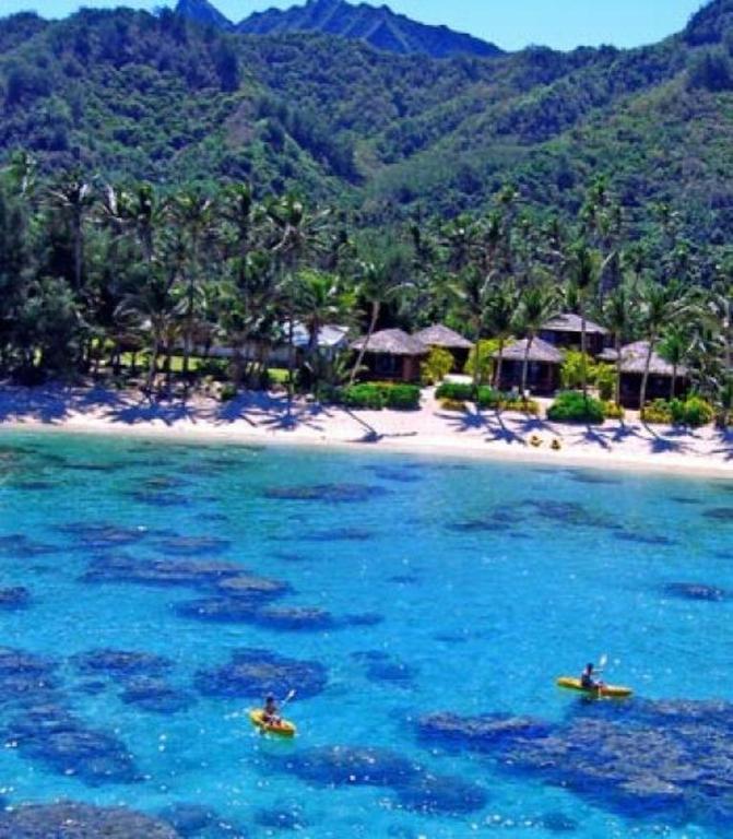 Rarotonga Beach Bungalows Dış mekan fotoğraf